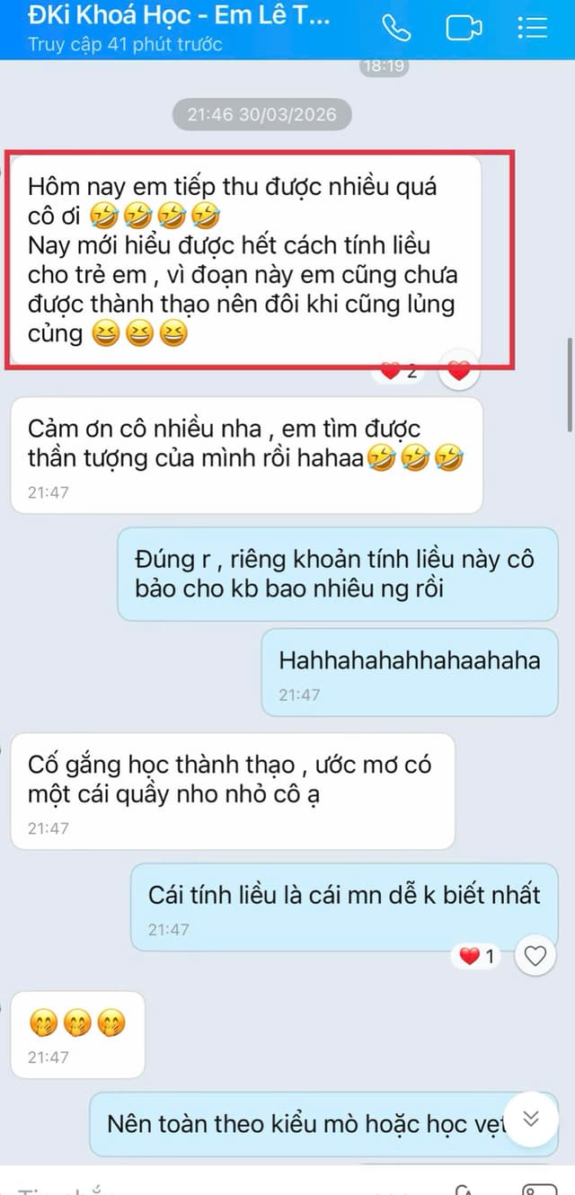 Feedback học viên 3