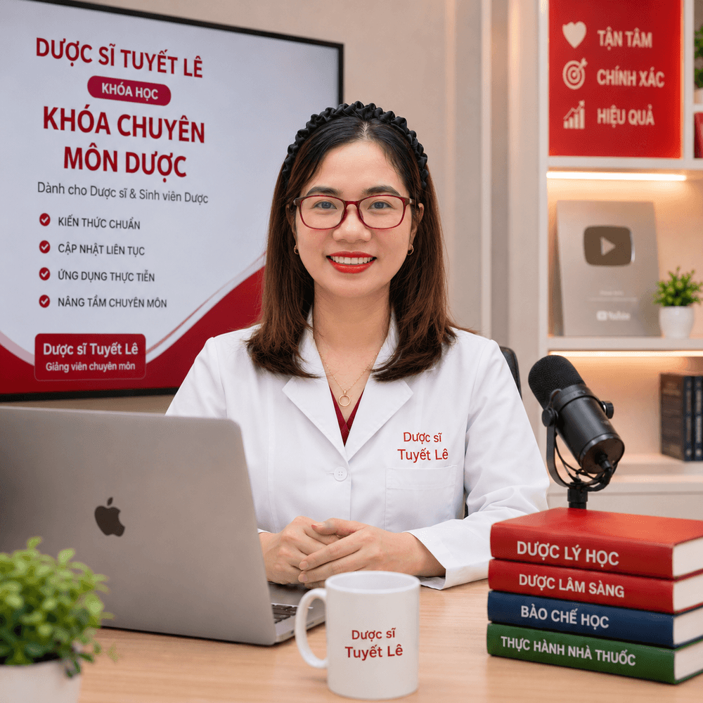 Dược sĩ Tuyết Lê – Giảng viên Dược lý & Dược lâm sàng